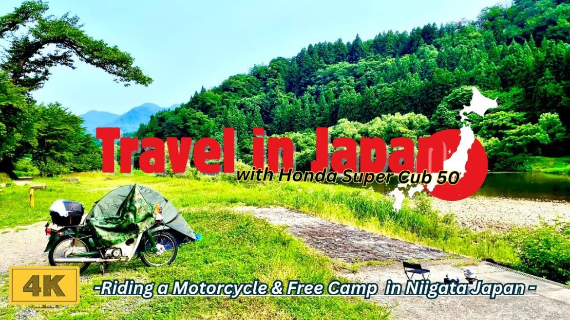 Solo Camping & Motorcycle Adventure in Aga, Niigata JAPAN