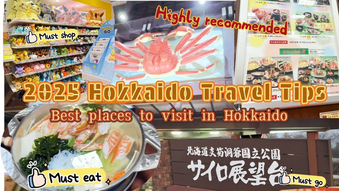 EP.5 | Hokkaido travel|Lake Toya|Crab Banquet|Pokemon gift shop|highland restaurant|must eat| EP.5 | Hokkaido travel|Lake Toya|Crab Banquet|Pokemon gift shop|highland restaurant|must eat|