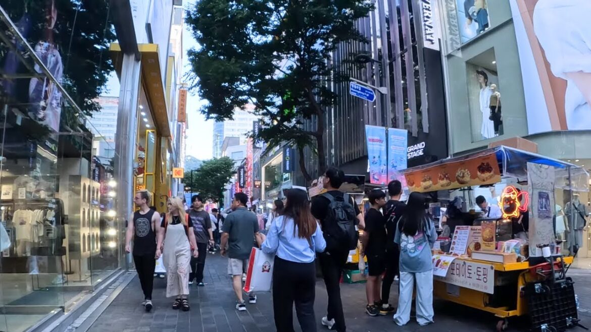 #436 [4K Ultra-wide video: Myeongdong food street in Seoul, Korea. #Myeongdong #Walking #CityTour #436 [4K Ultra-wide video: Myeongdong food street in Seoul, Korea. #Myeongdong #Walking #CityTour