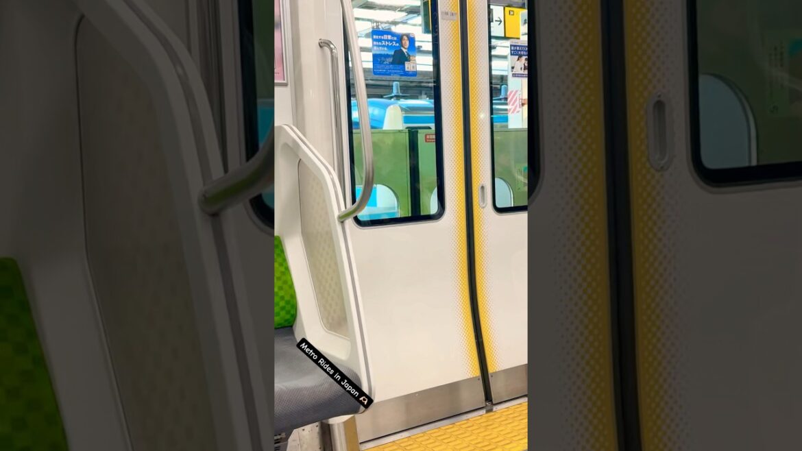 Metro Rides In Japan 🫶🏻🤍🚃 #japan #japanvlog #travel