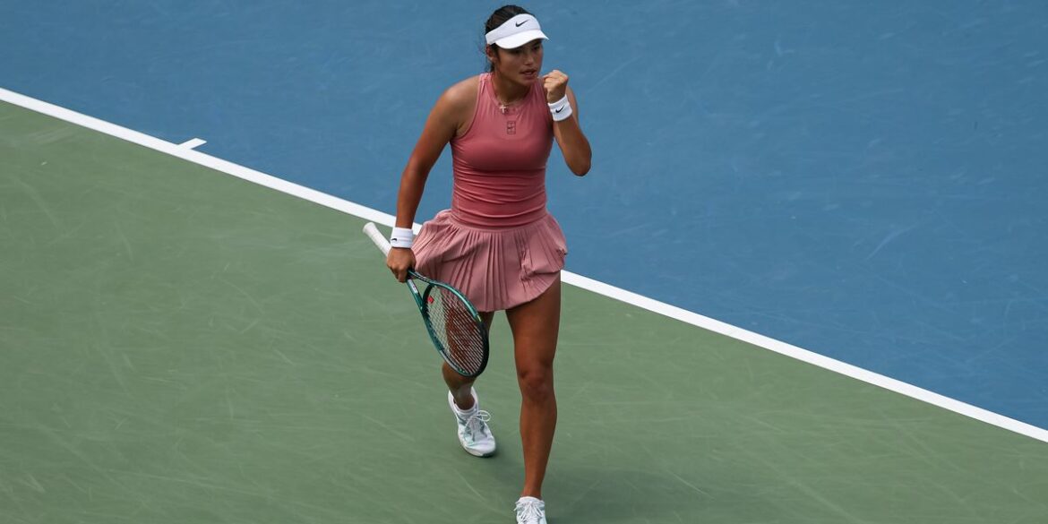 Emma Raducanu sets record straight on celebration after beating Naomi Osaka at Washington Open