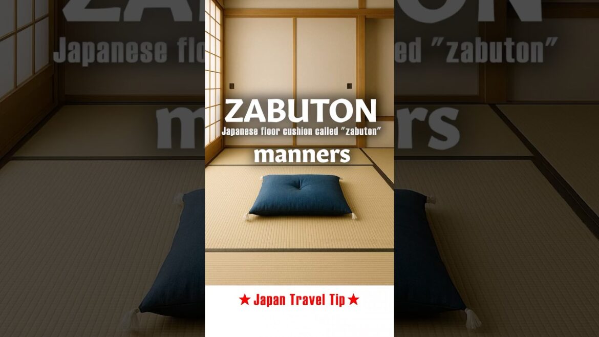 Avoid Awkward Moments in Japan Trip — Know Zabuton Manners! Avoid Awkward Moments in Japan Trip — Know Zabuton Manners!