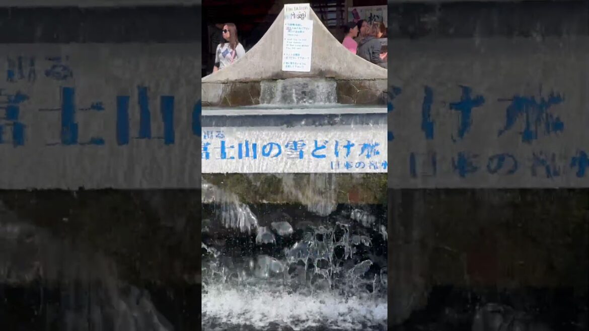 Is This the Most Refreshing Stop on Your Journey to Mount Fuji? #travel #scenicjapan #agent2serveu Is This the Most Refreshing Stop on Your Journey to Mount Fuji? #travel #scenicjapan #agent2serveu