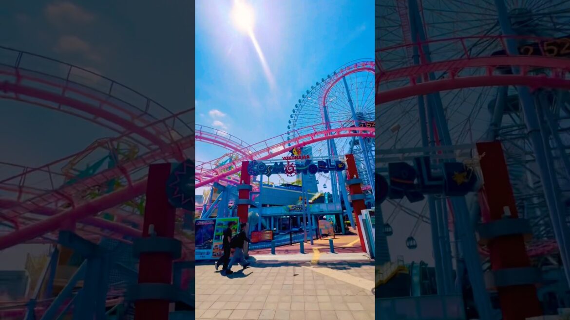 Yokohama Cosmo World🇯🇵#japan #travel #amazing #amusementpark #asia