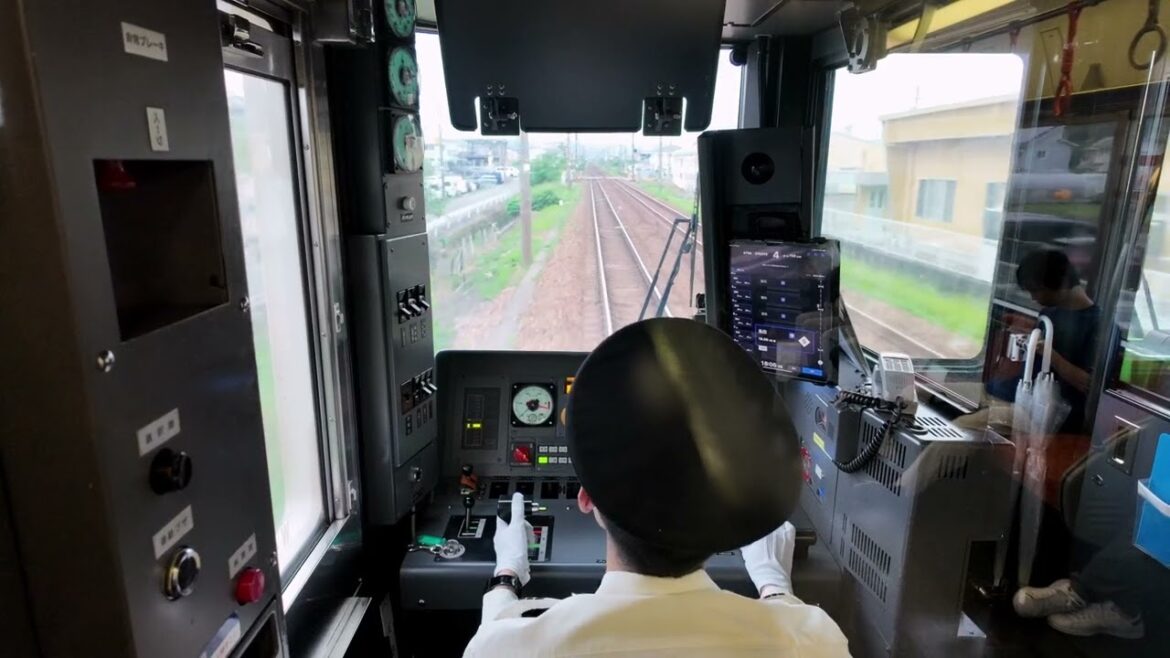Japan Local Train – Tokaido – Rokugo station to Shimada station Japan Local Train - Tokaido - Rokugo station to Shimada station