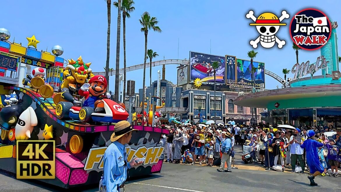 Universal Studios Japan: Summer 2025 | ONE PIECE Premier Show | Complete Walking Tour | 4K | HDR Universal Studios Japan: Summer 2025 | ONE PIECE Premier Show | Complete Walking Tour | 4K | HDR