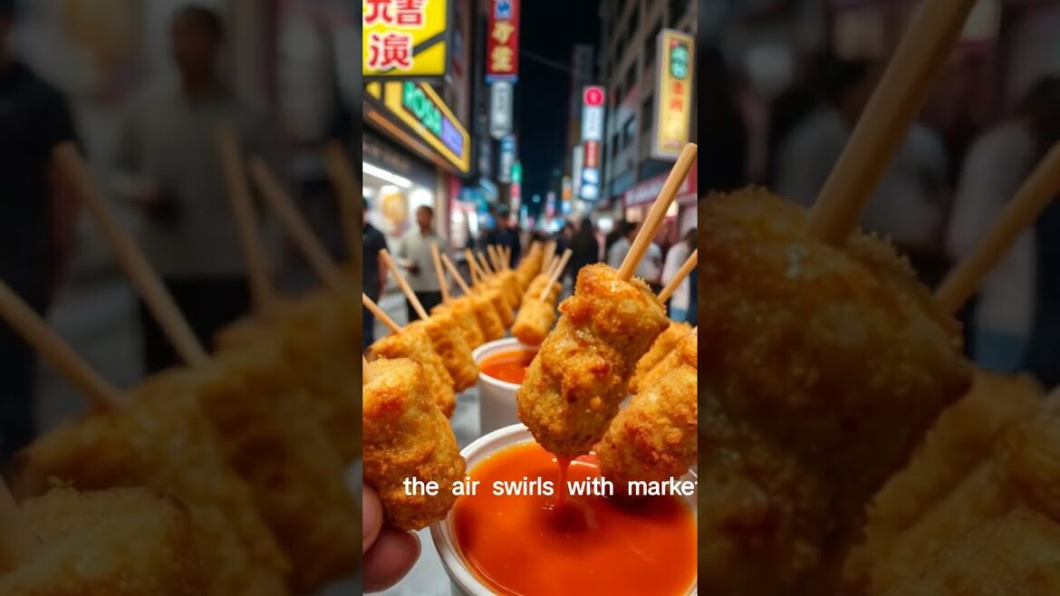 🍢 Osaka Street Food Night: Takoyaki & Kushikatsu Buzz #osaka #travel #foodfinds #trendspotting