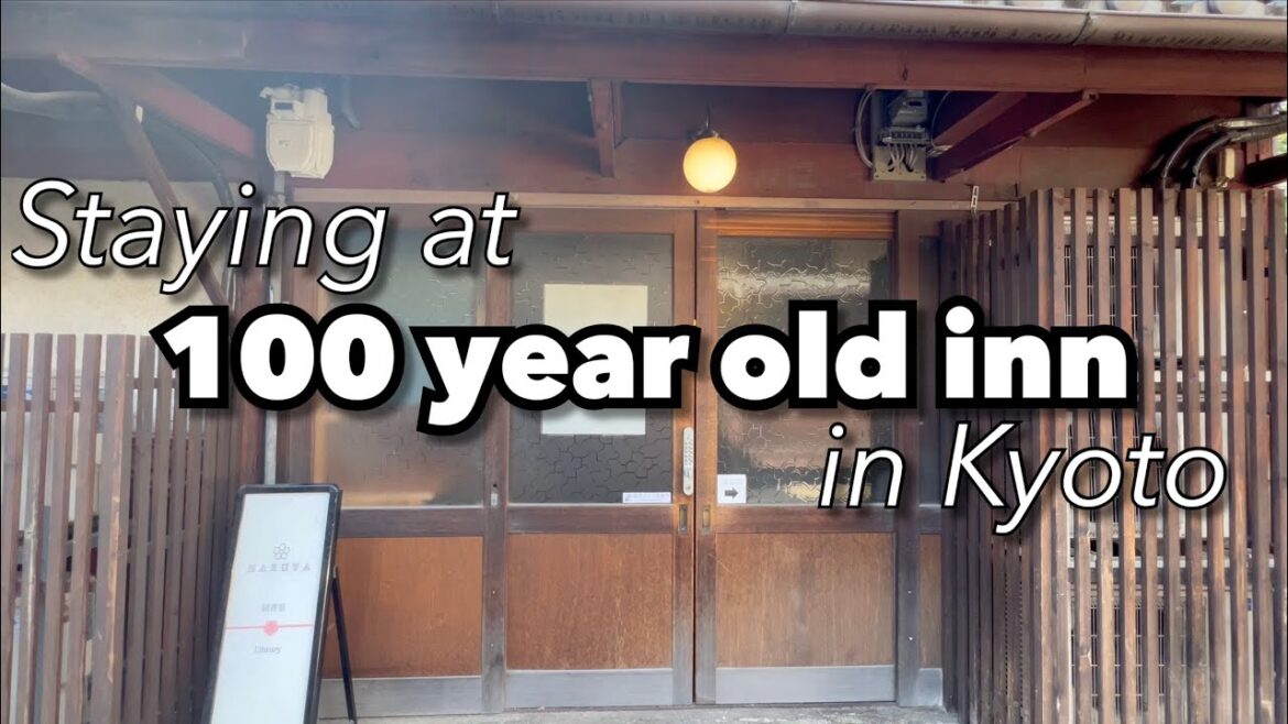 Hotel Tour and Review | Haruya Umekoji Ryokan | Kyoto Japan - 100-Year-Old Traditional Inn