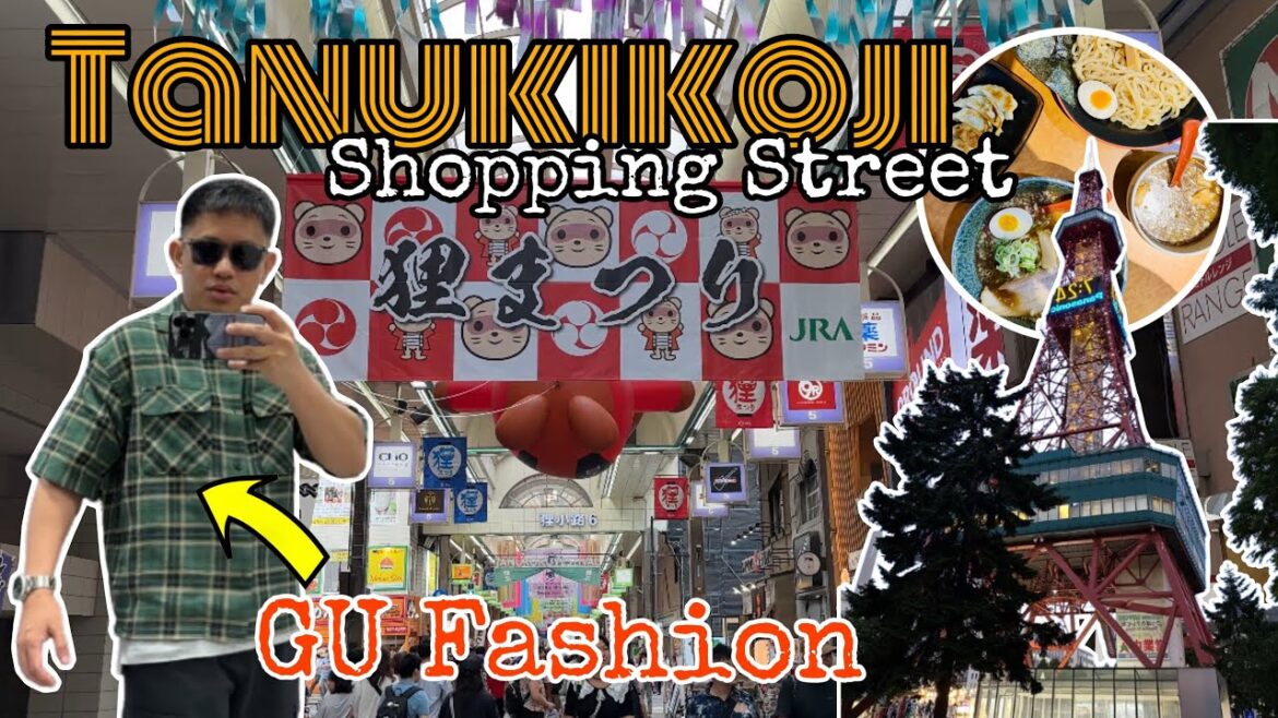 SAPPORO WALKING TOUR 🇯🇵 (Tanukikoji Shopping) | JE Alvarado | VLOGCETERA | ThrifTrip in Japan Ep 2
