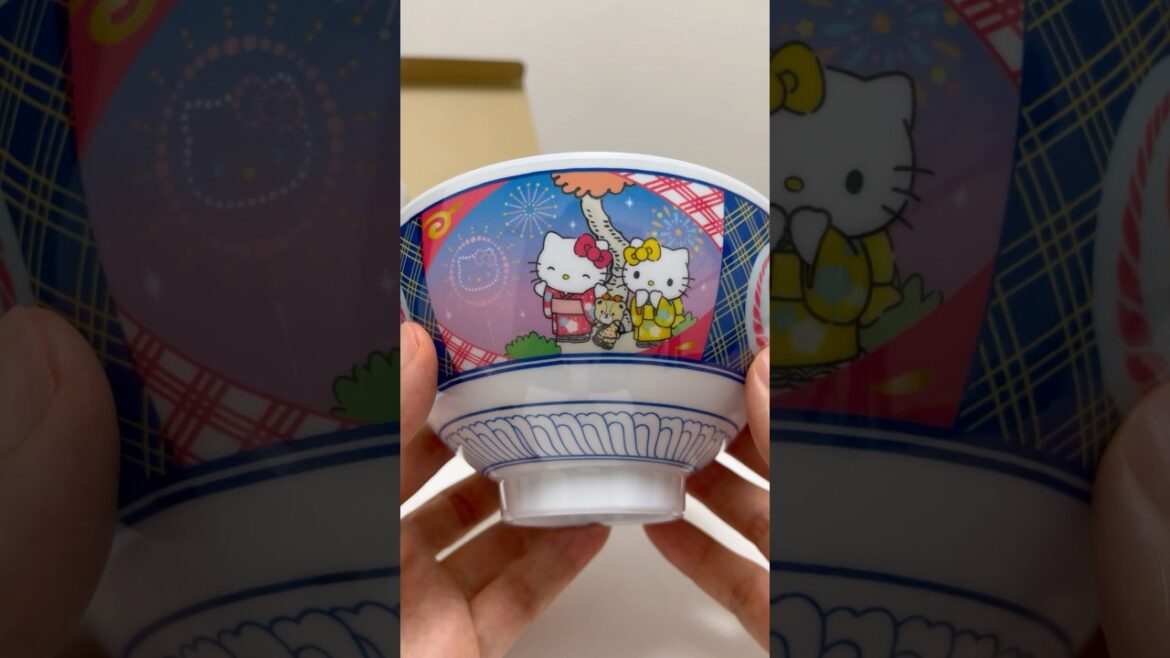 Hello Kitty Donburi  #shorts Hello Kitty Donburi  #shorts