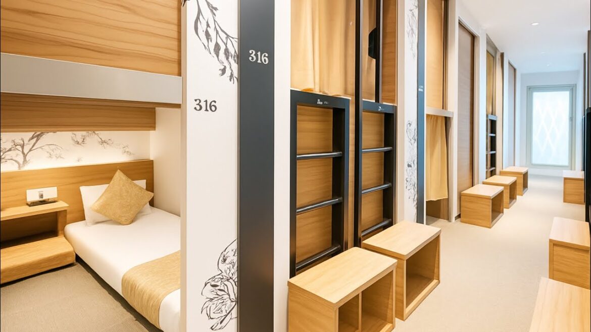 Step Inside a Luxury Capsule Hotel in Osaka