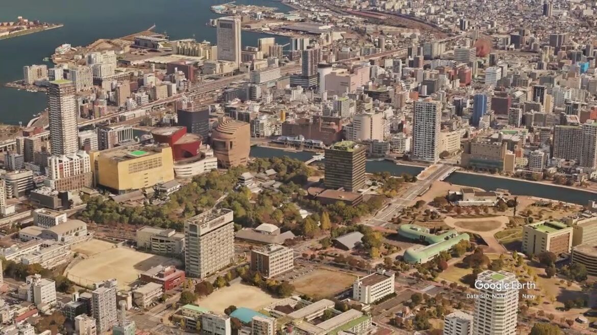Kitakyushu in 3D  Japan’s Northern Kyushu Marvel from the Sky