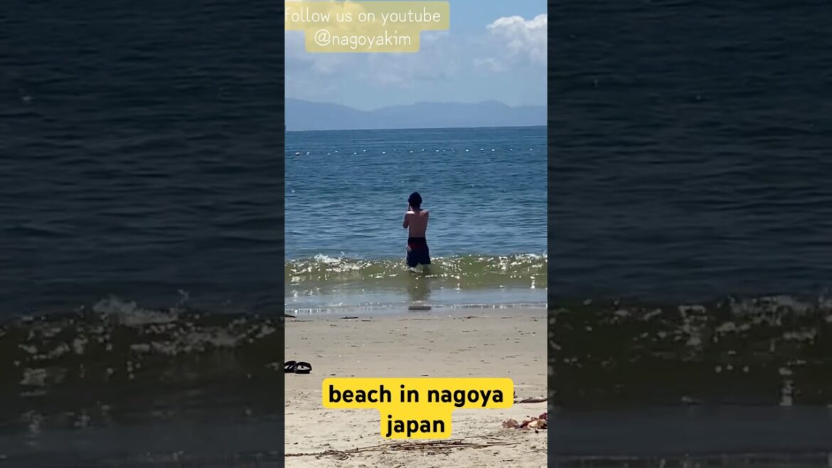 beach in nagoya japan #japanbeach #japansummer #utsumi #nagoya #nagoyakim