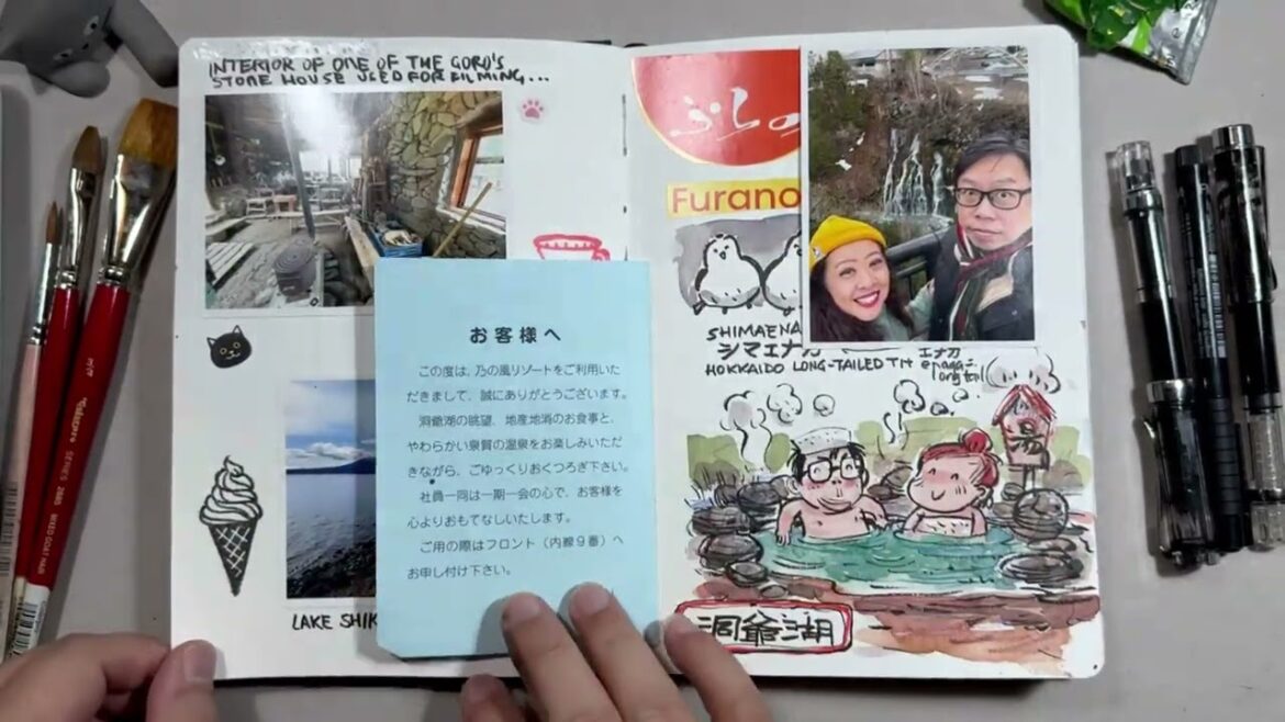 Sketchbook Tour Sapporo 24 April - 1 May 2025