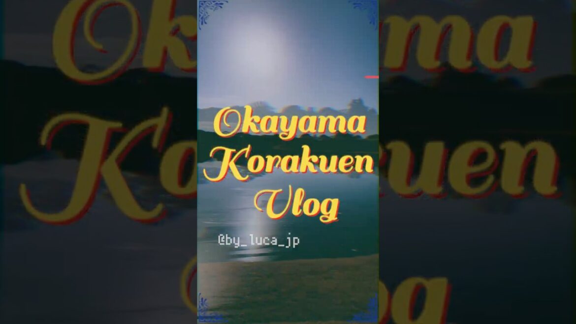 Okayama Travel Vlog: I Walked Through Okayama’s Most Famous Garden! | Korakuen, Okayama Okayama Travel Vlog: I Walked Through Okayama’s Most Famous Garden! | Korakuen, Okayama