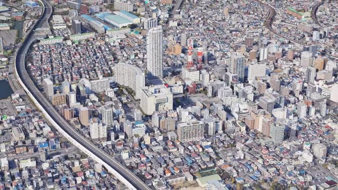 Funabashi View 3D  Aerial Tour of Chiba’s Dynamic Port City in Stunning 4K
