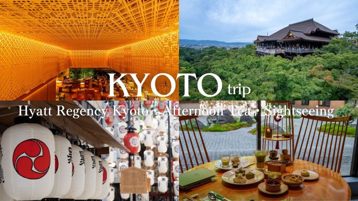 【KYOTO Summer trip】Hyatt Regency Kyoto/Matcha Afternoon Tea/Breakfast/Sightseeing spots
