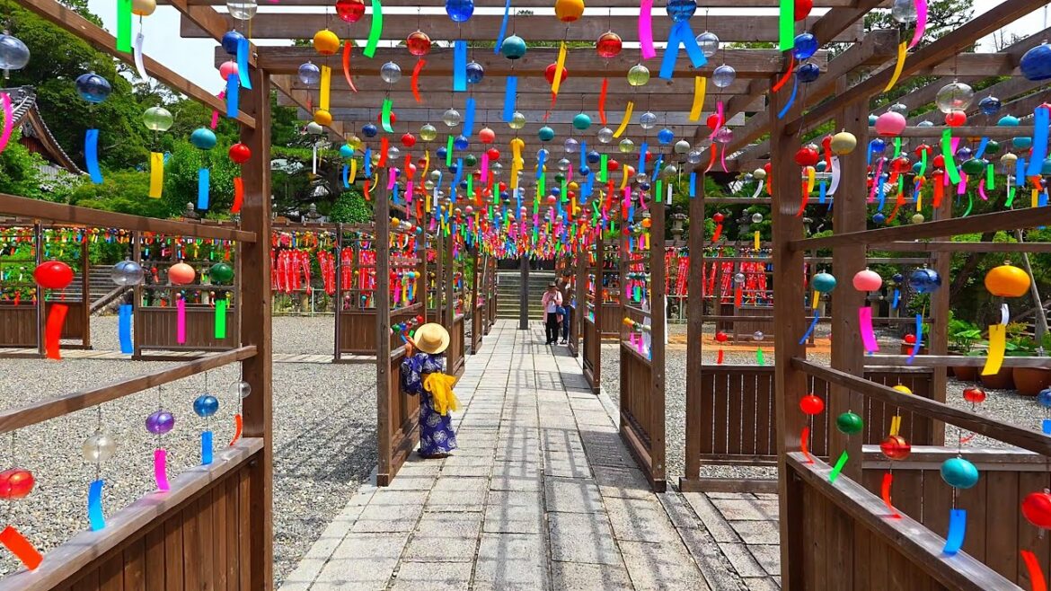Japan’s largest wind bell festival at Enshu Sanzan (three temples)! Japan's largest wind bell festival at Enshu Sanzan (three temples)!