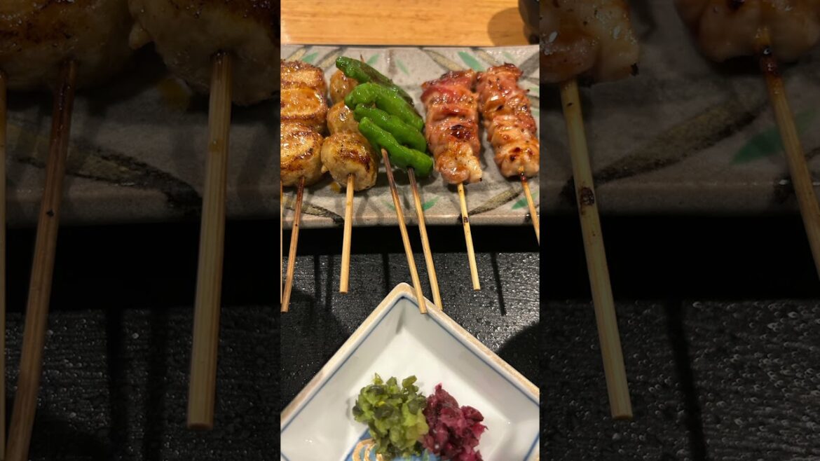 Amazing Yakitori! #lunch #satay #やきとりランチ #gourmet #hamamatsu #travel #japan #グルメ #浜松 #comidajaponesa