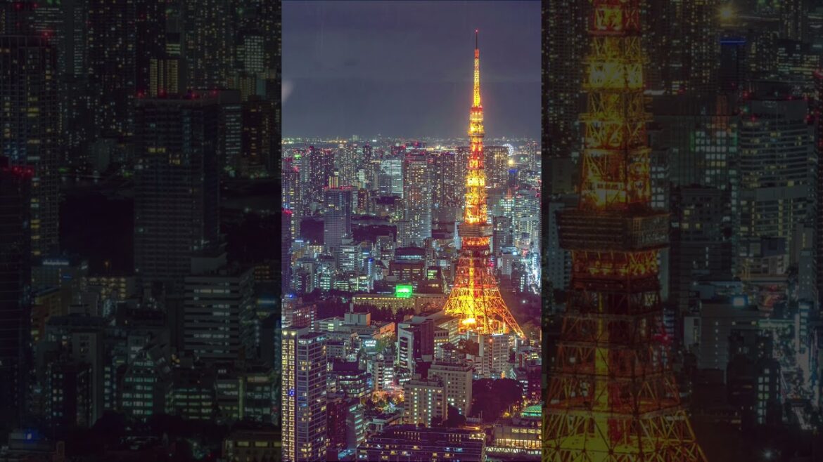 Rain in Tokyo 🌧️ | Soothing Urban Rain Ambience for Sleep, Study & Relaxation | #shorts