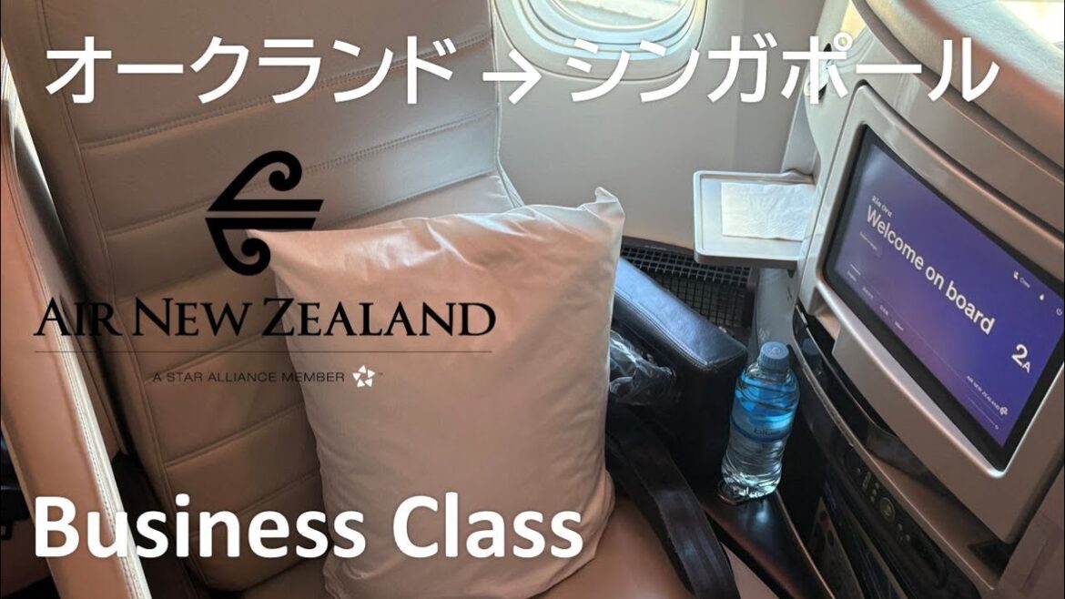 【オークランド国際空港離陸】ニュージーランド航空284便、オークランド→シンガポール・チャンギ Takeoff at Auckland International