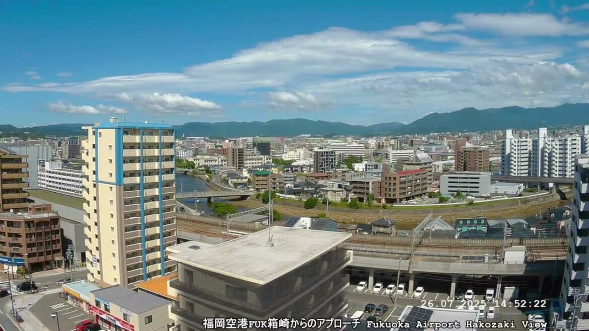 🔴 LIVE 20250726 pm✈️ FUKUOKA Plane Spotting ✿ JR Trains ✿ Umi River Hakozaki