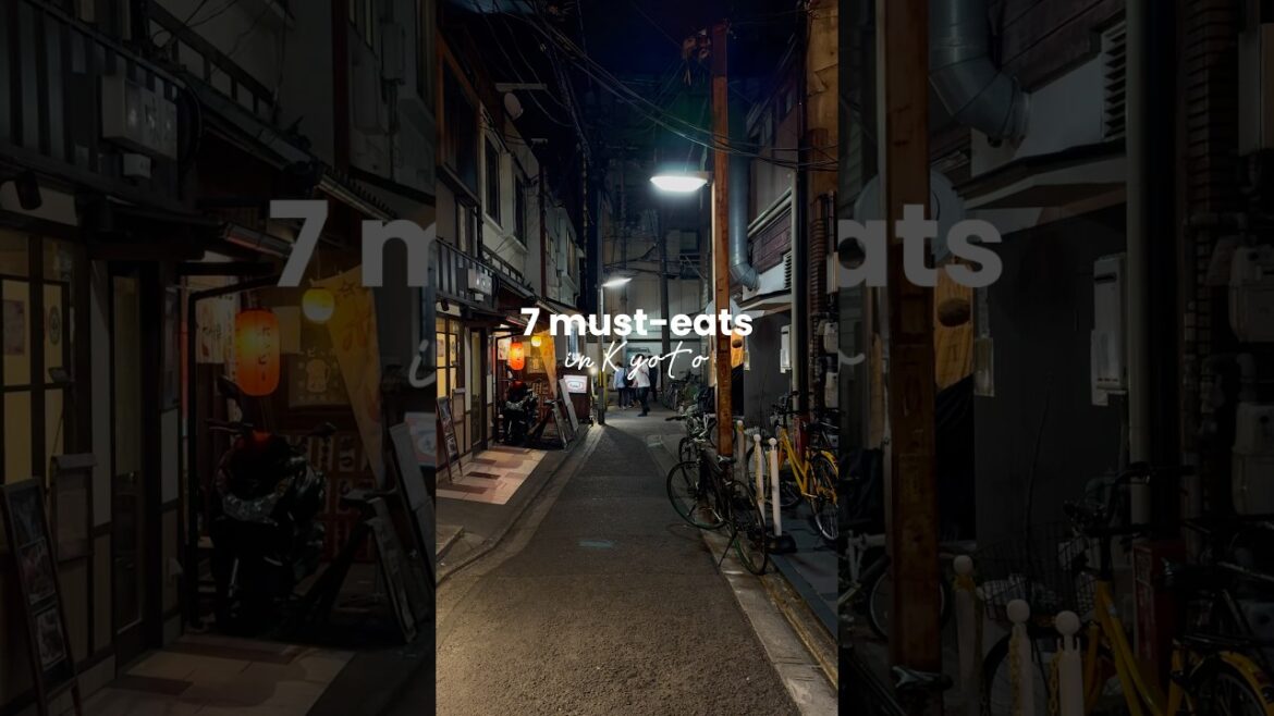 7 food spots in Kyoto #kyotofood #japanfood #kyotorestaurant #japantrip