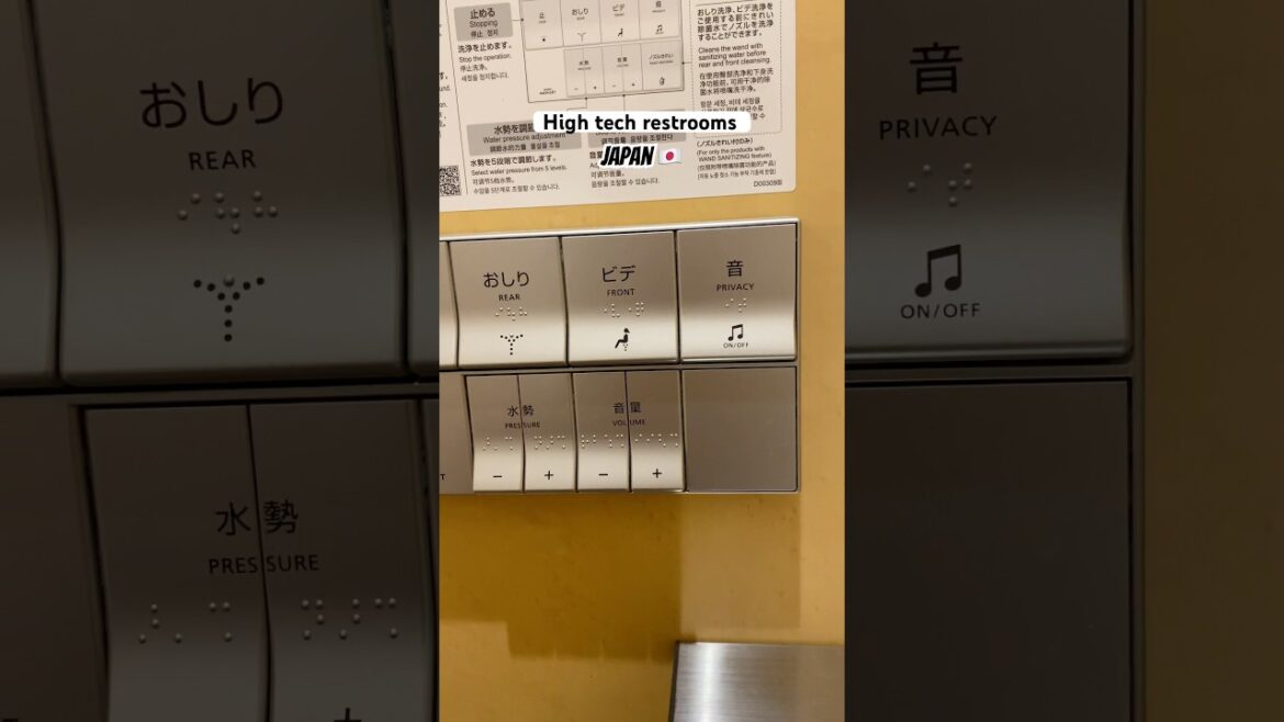 Japan high tech restrooms #japan #travel #shortsfeed #restroom #osaka #kansaiairport #kansai Japan high tech restrooms #japan #travel #shortsfeed #restroom #osaka #kansaiairport #kansai