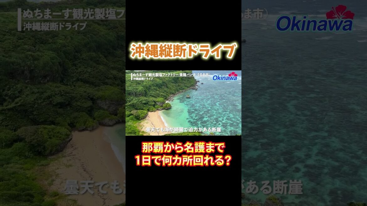 【沖縄観光者必見！】那覇〜名護のおすすめグルメ観光地13選(沖縄ドライブモデルコース) #okinawa #沖縄旅行 #沖縄観光 #沖縄グルメ #沖縄ビーチ