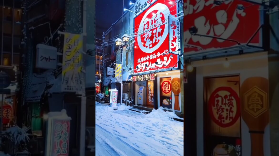 The next station is.. SAPPORO 🇯🇵⛄ | sc:csweet&大灰狼 #japan #winter