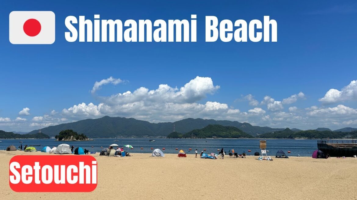 【🇯🇵Setouchi・Innoshima Island】🏖️Shimanami Beach🏖️ Shimanami Kaido | Hiroshima, Japan