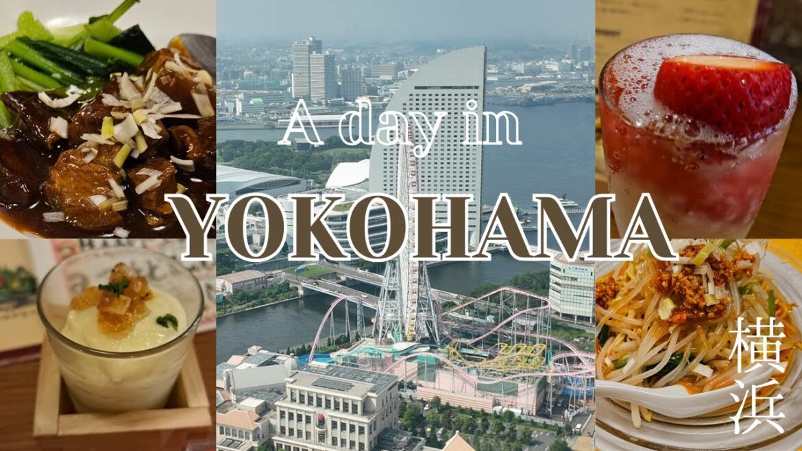 [A day in Yokohama] Chinatown Lunch | Observation Terrace | Minato Mirai Cafe | Ura Yokohama Bistro