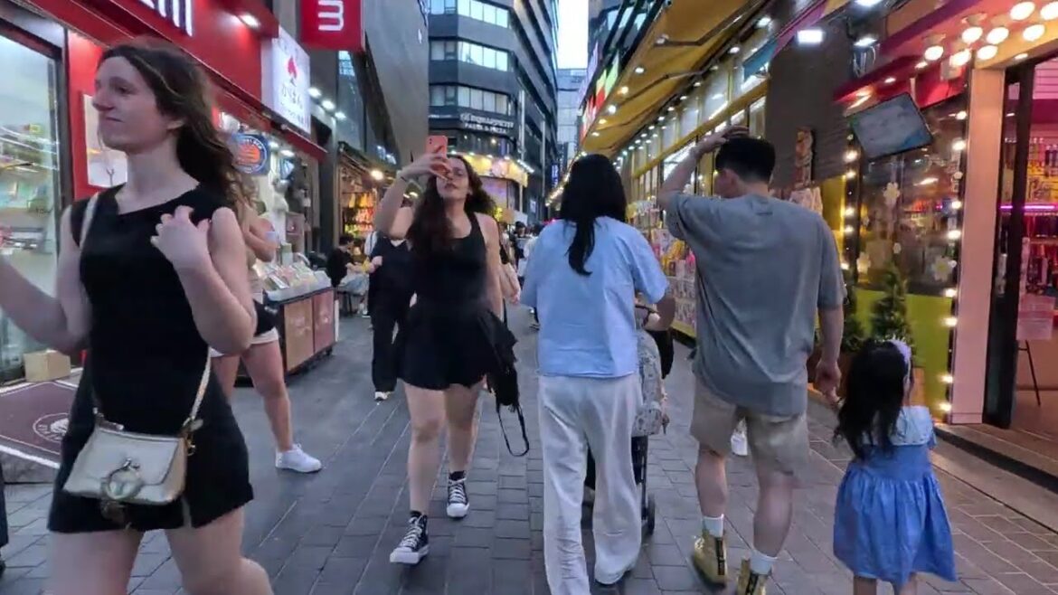 #448  [4K Ultra-wide video: Seoul Myeongdong Real video without editing # Walking# travel# trip #448  [4K Ultra-wide video: Seoul Myeongdong Real video without editing # Walking# travel# trip