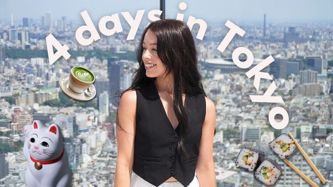 TOKYO VLOG 🇯🇵 | 4 Days of Sushi, Shibuya, Cat Temples & Must-Try Matcha
