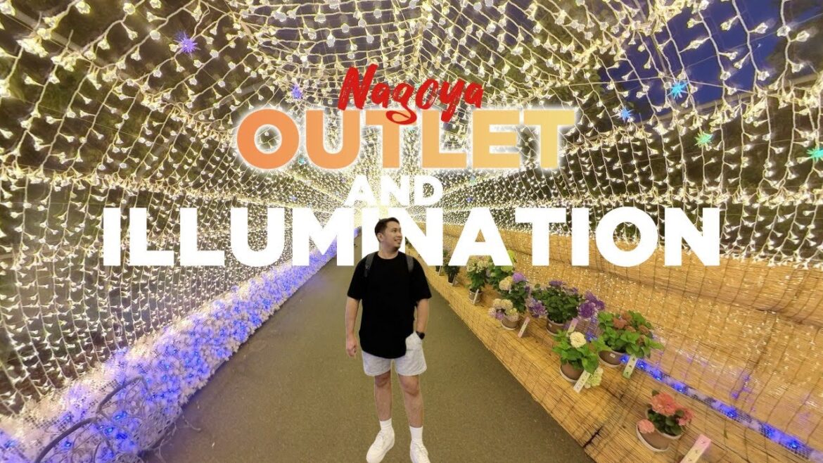 NAGOYA VLOG 🇯🇵 | Nagashima Premium Outlet + Nabana No Sato + Flight of Dreams Travel Guide