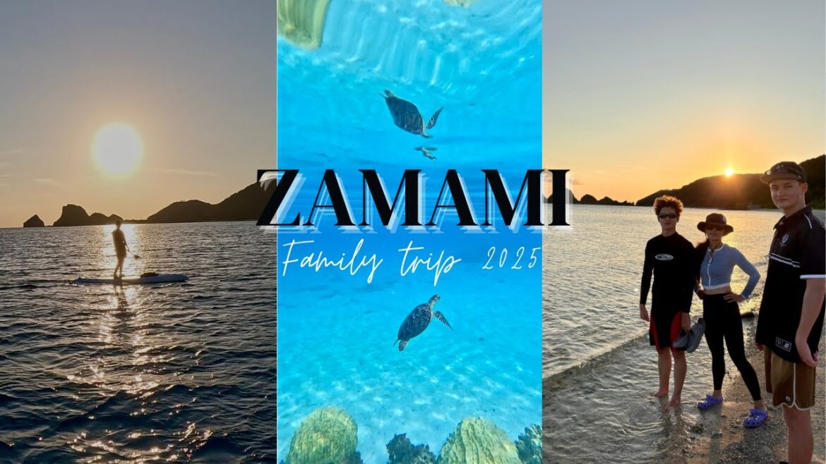 🌴 2 Days in Paradise | Family Trip to Zamami - Kerama Islands, Okinawa 🐠