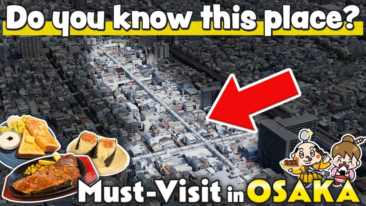 Hidden local street food spots in Osaka, Japan