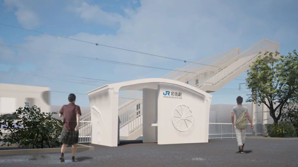 Japan builds the world’s first 3D-printed train station in Wakayama A quiet revolution in rail travel—Japan’s first 3D-printed train station blends modern engineering with regional charm in Arida. (Photo: JR West, Material District)