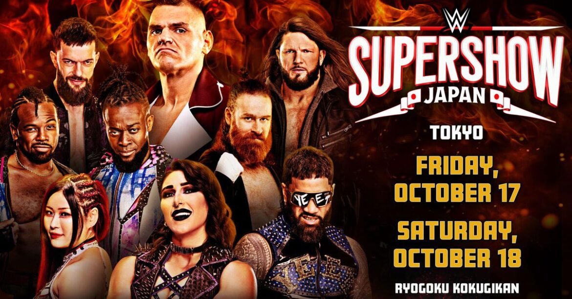 WWE announces return to Japan with two SuperShows in Tokyo this fall WWE announces return to Japan with two SuperShows in Tokyo this fall