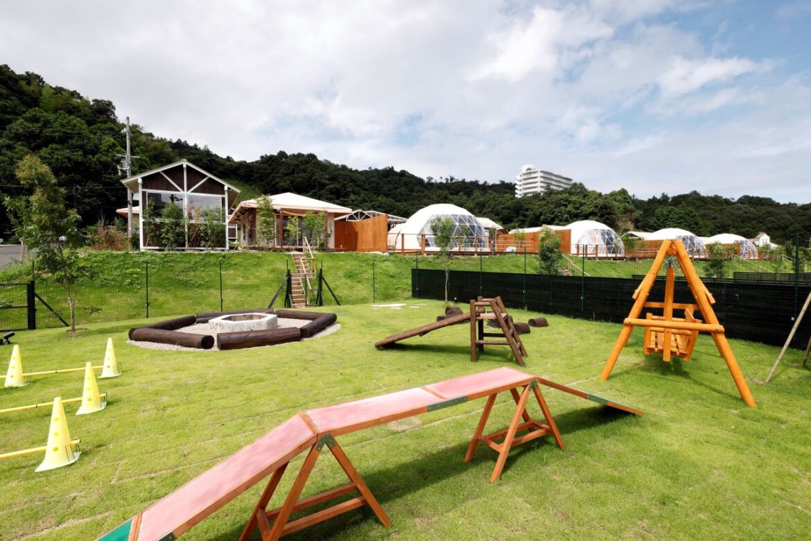 Glamping Village HAJIME in Amanohashidate, where you can relax with your dog in a hot spring spa Glamping Village HAJIME in Amanohashidate, where you can relax with your dog in a hot spring spa
