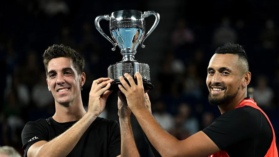 Thanasi Kokkinakis and Nick Kyrgios