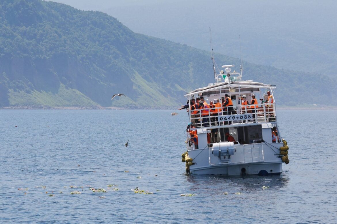 Victims of 2022 tour boat sinking in Hokkaido remembered at sea