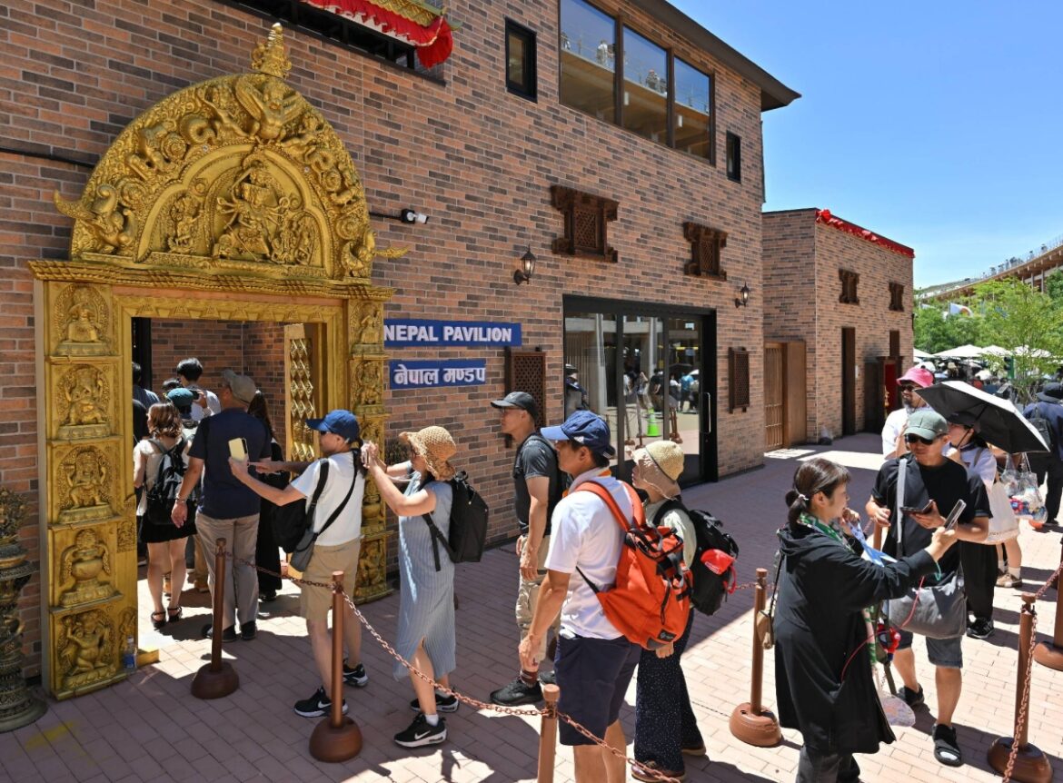 Nepal pavilion finally opens at Osaka Expo Nepal pavilion finally opens at Osaka Expo