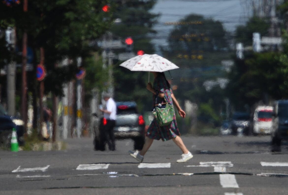 Extreme heat grips Japan, even Hokkaido