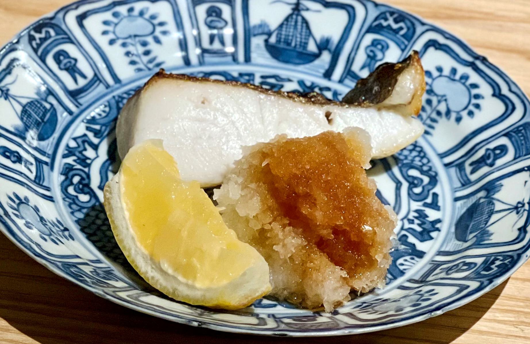 At Komedokoro Inamoto, the chef sources seafood and citrus fruits from his native Ehime. © Komedokoro Inamoto