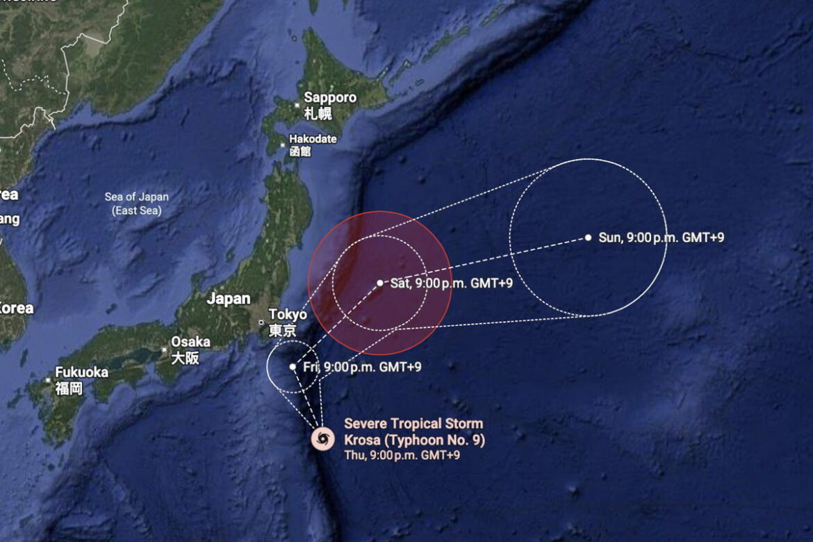 Tokyo braces for typhoon, Canadian airlines activate flexible policies