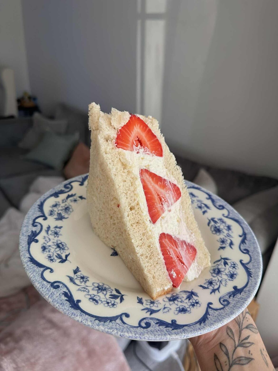 My attempt at the ichigo sando