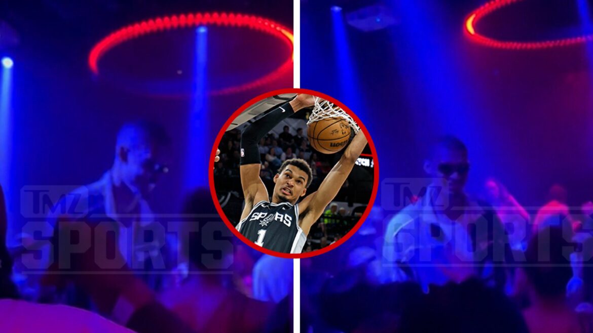 Victor Wembanyama Parties At Tokyo Club During Vacation