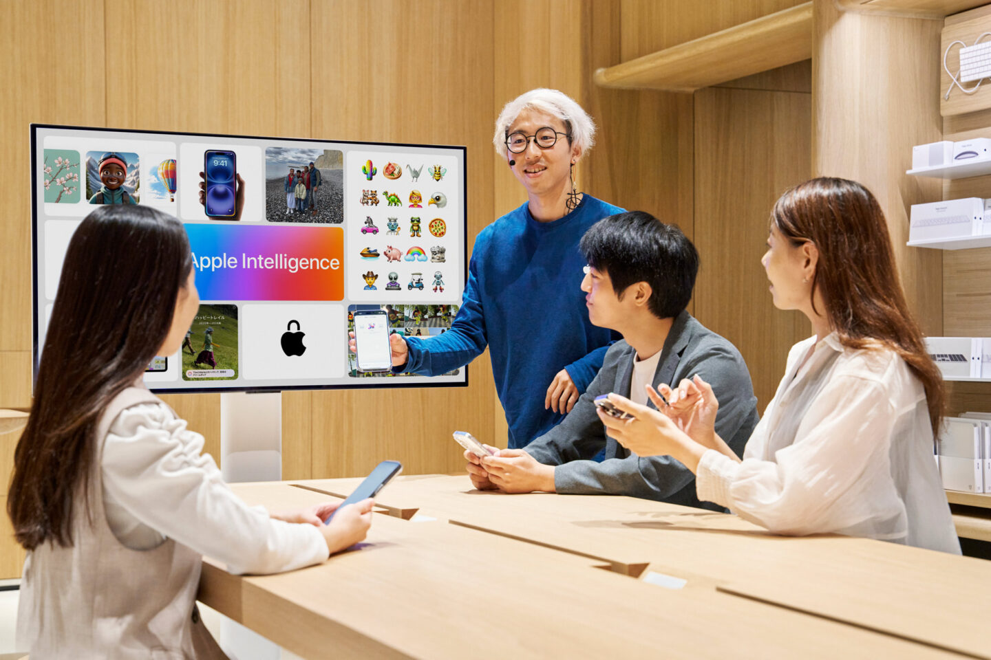 Apple Intelligence Today at Apple session, Osaka