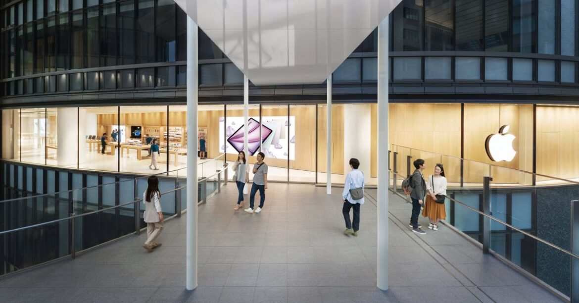 Apple shows off new store in Osaka, Japan; accessibility key